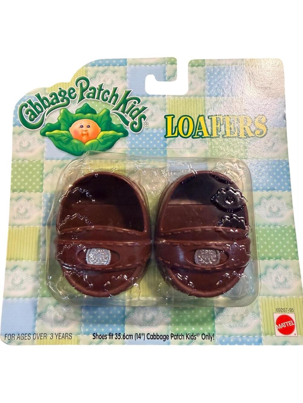 Cabbage Patch Kids Loafers Doll Shoes Vintage